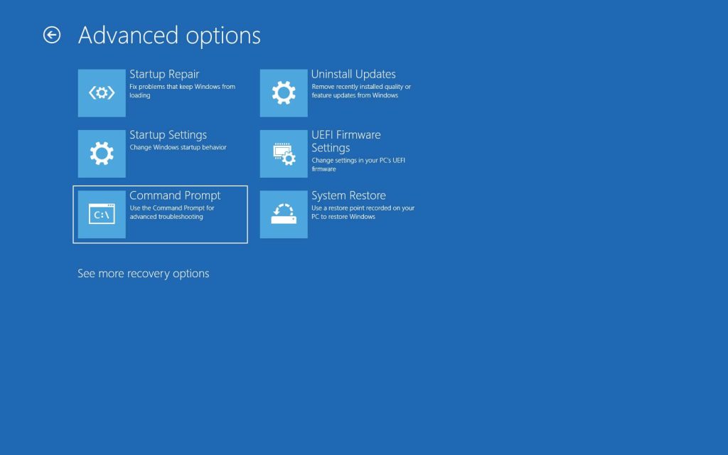 open command prompt