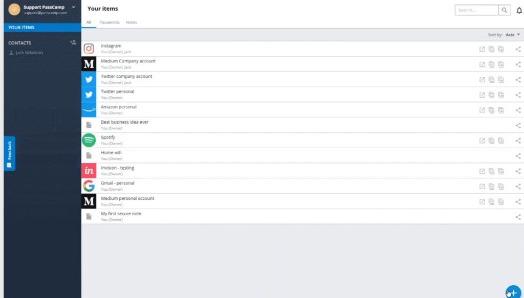 passcamp password manager for windows  