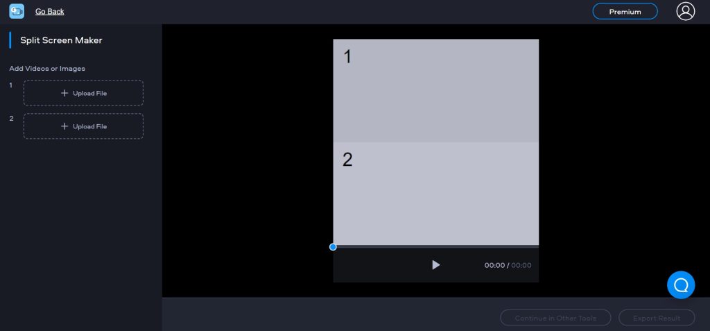 upload videos on movavi online video splitter