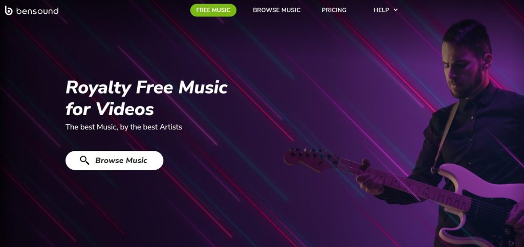 BenSound is a mp3 download website