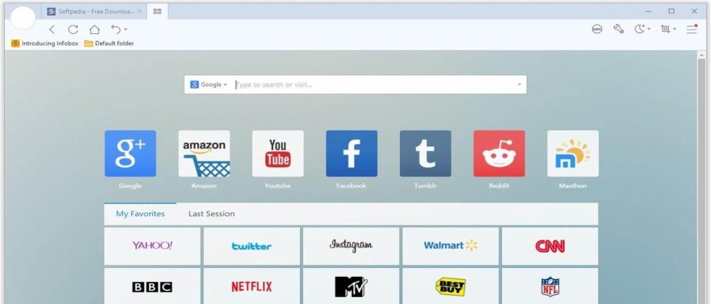 Maxthon lightest browser