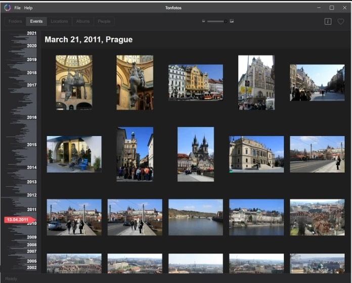 Tonfotos image viewer