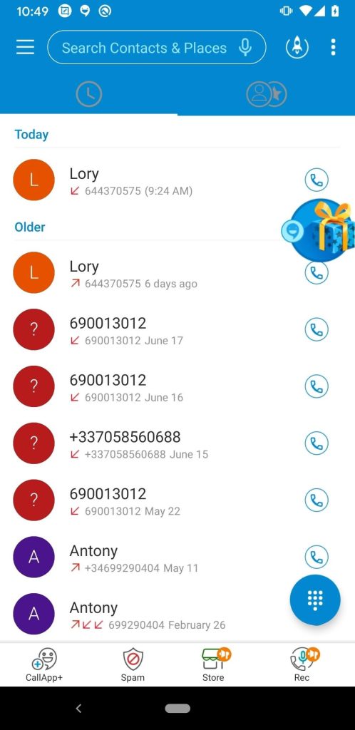 call app