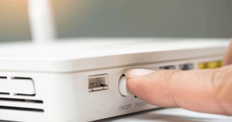 modem restart to fix dns probe error