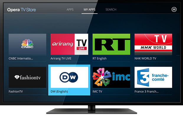 opera browser for Android TV