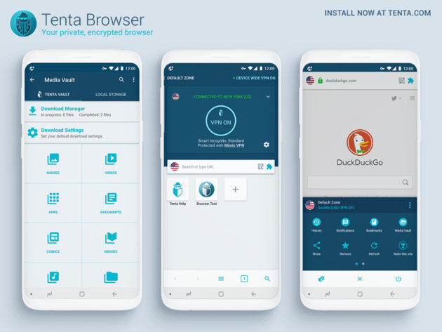 tenta browser for android