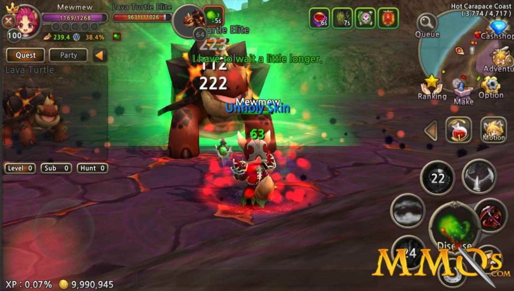 the world of prandis mmorpg games mobile