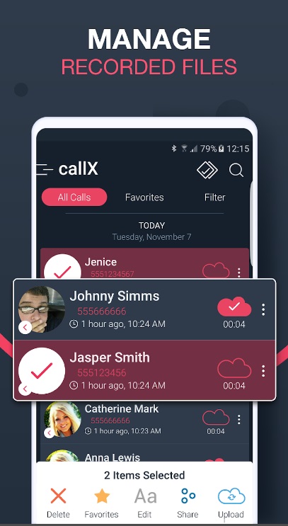 Call Recorder - callX