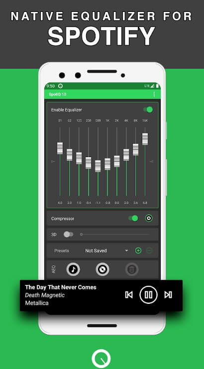SpotiQ Ten - Equalizer Booster