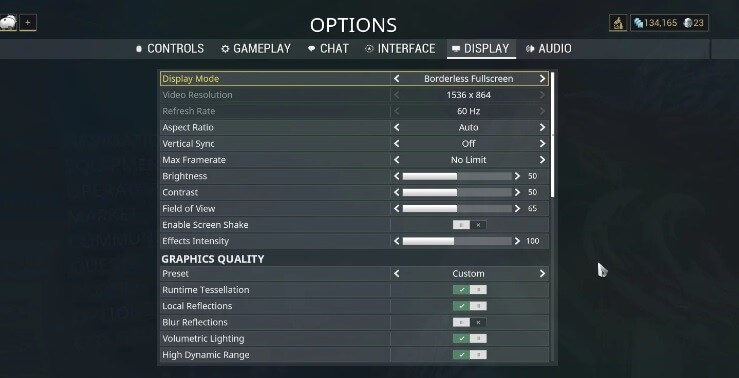 disable full-screen mode
