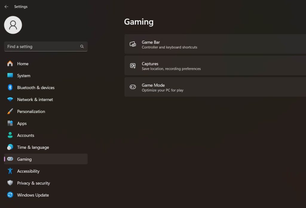 enable game bar