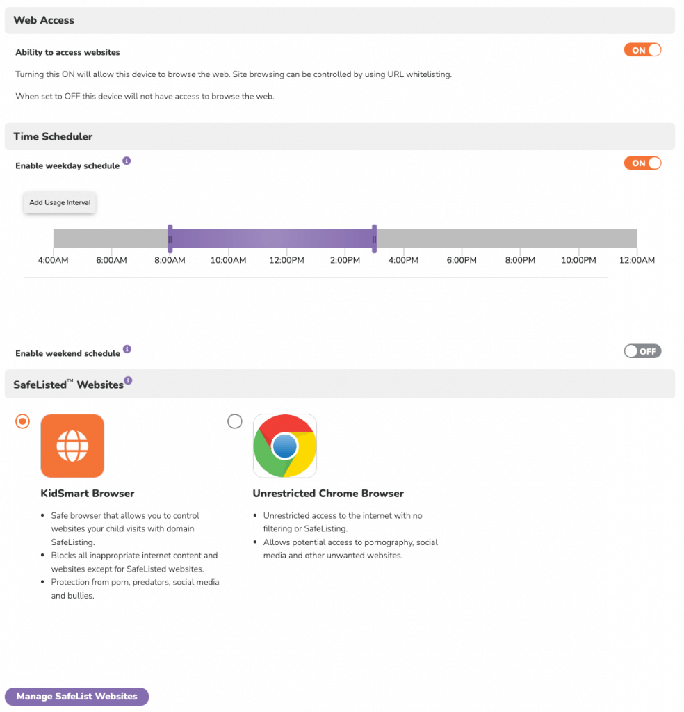 kid smart web browser