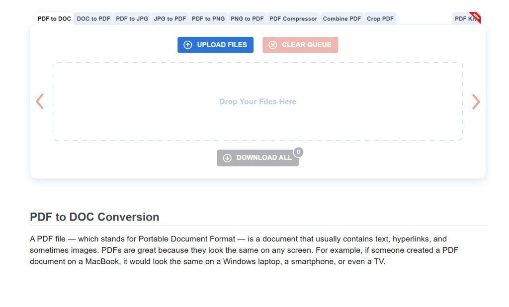pdf to word doc converter