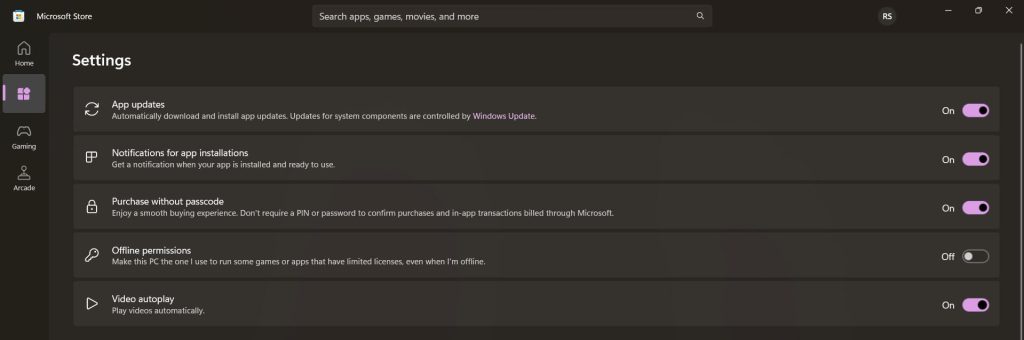 app updates