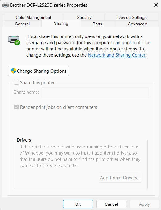 configure additional settings