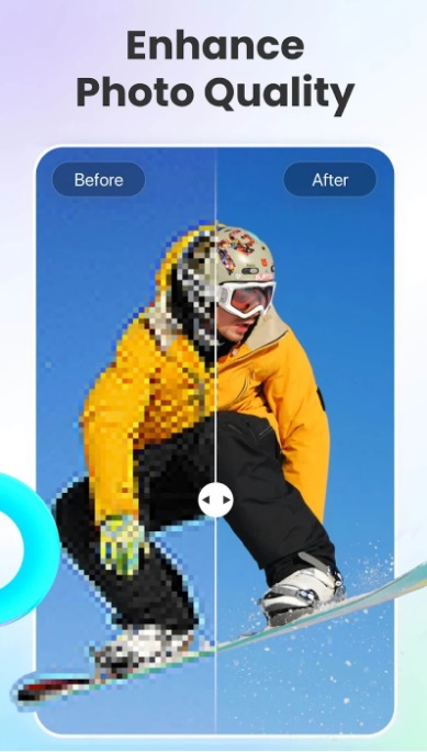 fotor android ai app to edit pics