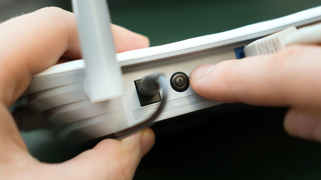 reboot router