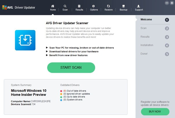 AVG Driver Updater