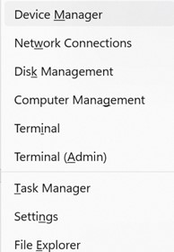 Device Manager on Windows 10 and 11  