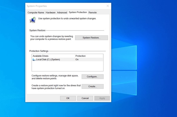 System Restore Point
