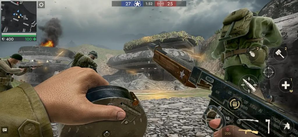world war heroes ww2 fps gameplay