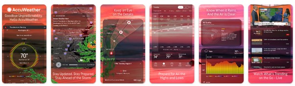 AccuWeather Widget App