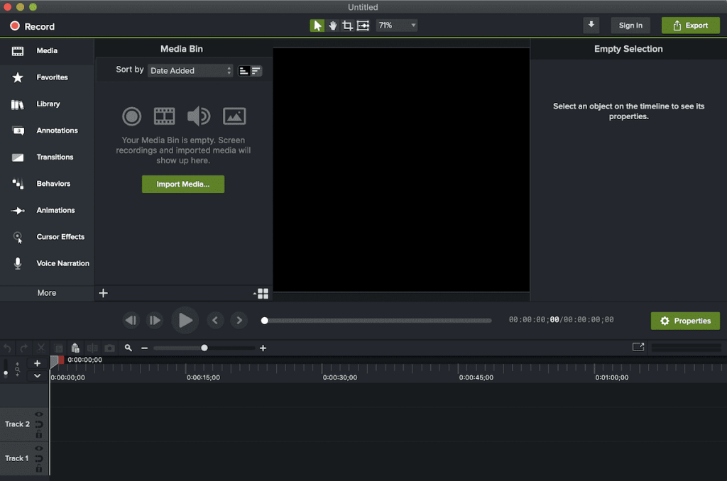 Camtasia Recording