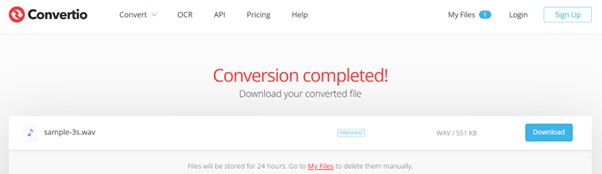 Convertio Audio Converter