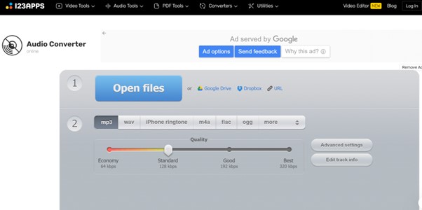 Online Audio Converter