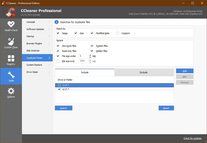 duplicate file finder