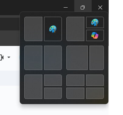 snap layout