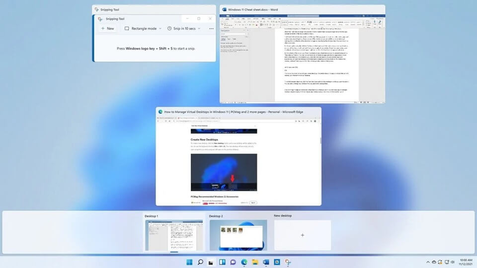 task view