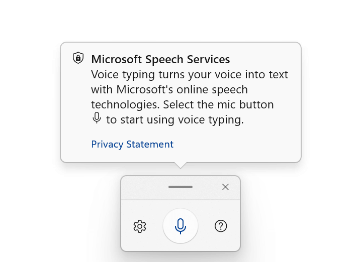 voice typing