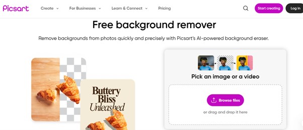 Picsart Background Remover