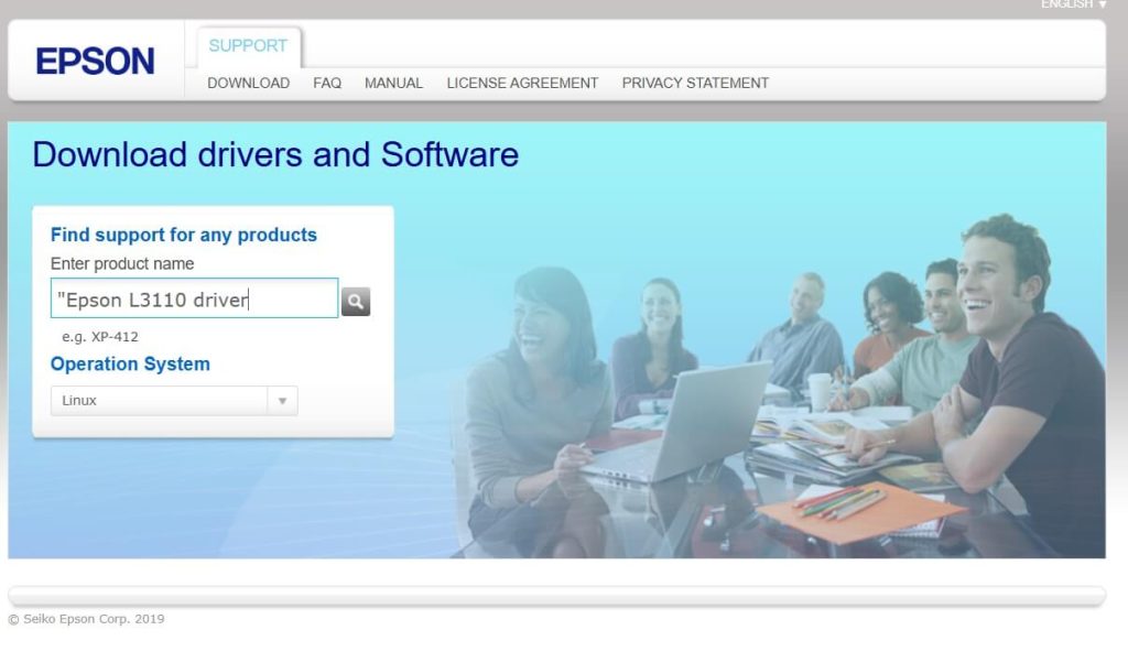 download epson driver from website