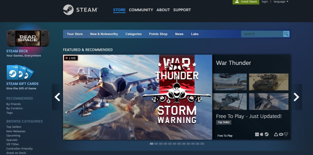steam download old pc games