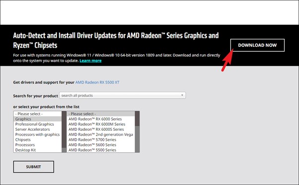 AMD Graphics Card