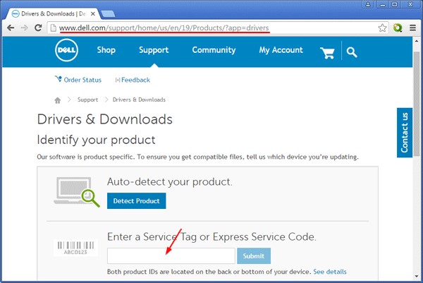 Dell Driver support