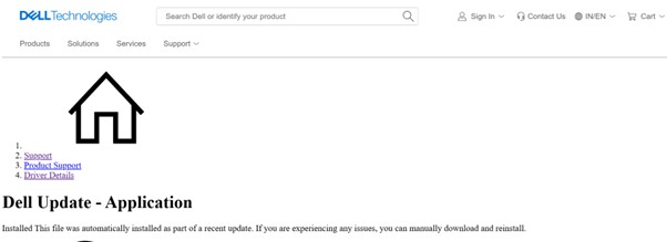 Dell update app