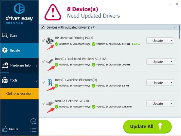 Driver Easy Software
