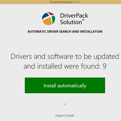 Driver Pack Solution Expert Mode