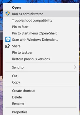 Driver Pack Solution Run as Administrator