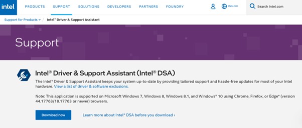 Intel Website 