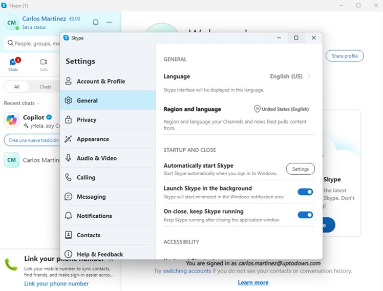 Skype for Windows 11 PC