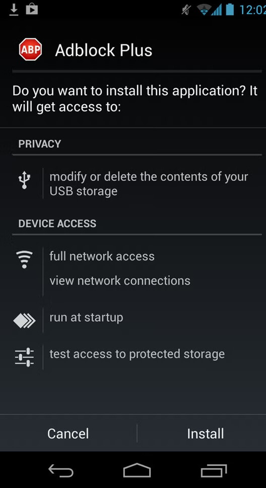 adblock plus android