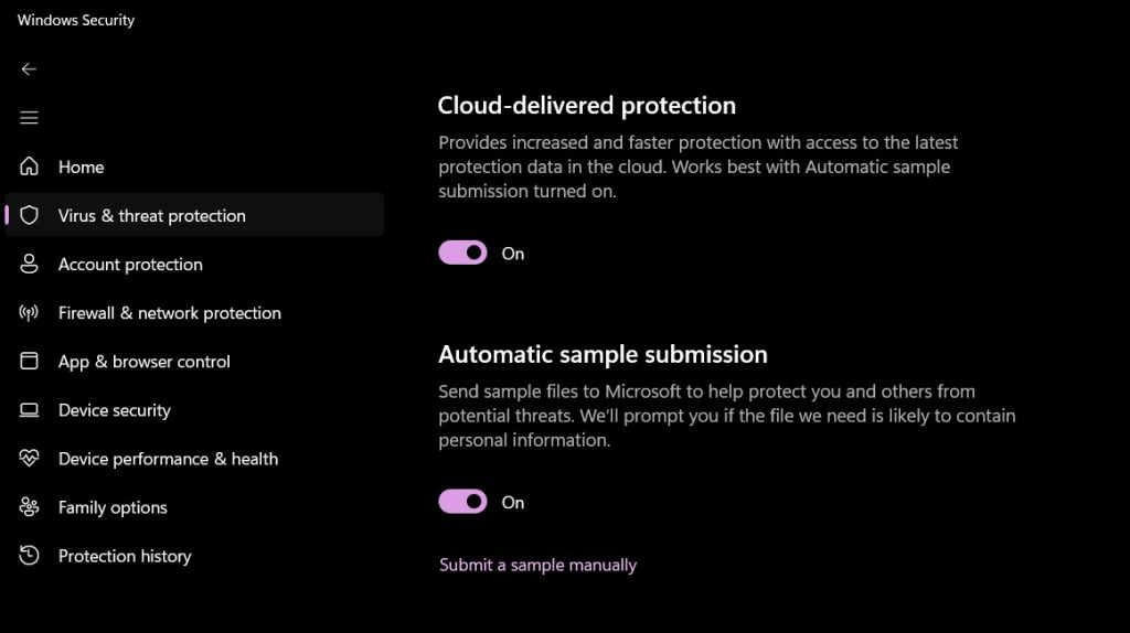cloud delivered protection