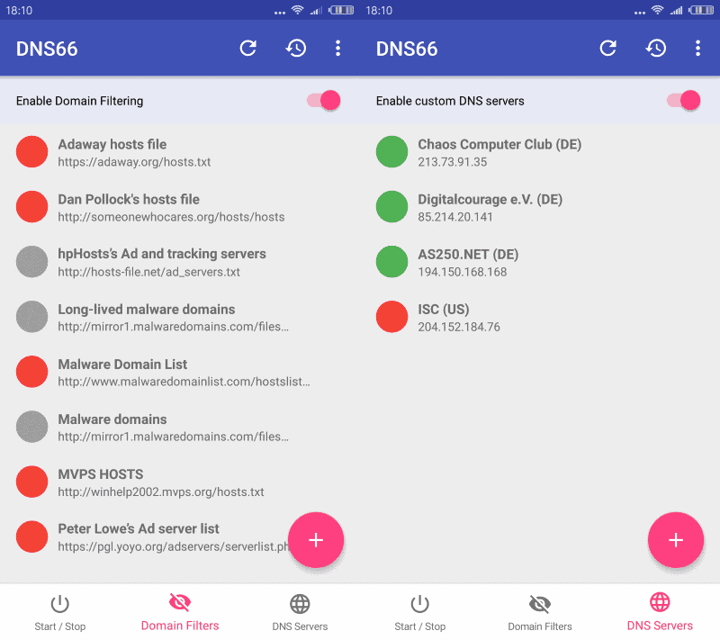 dns66 apps