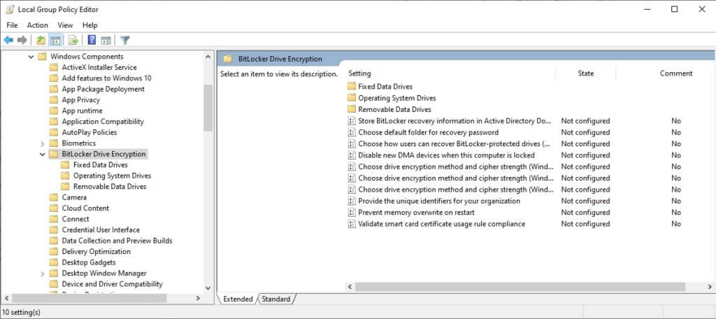 enable autolock