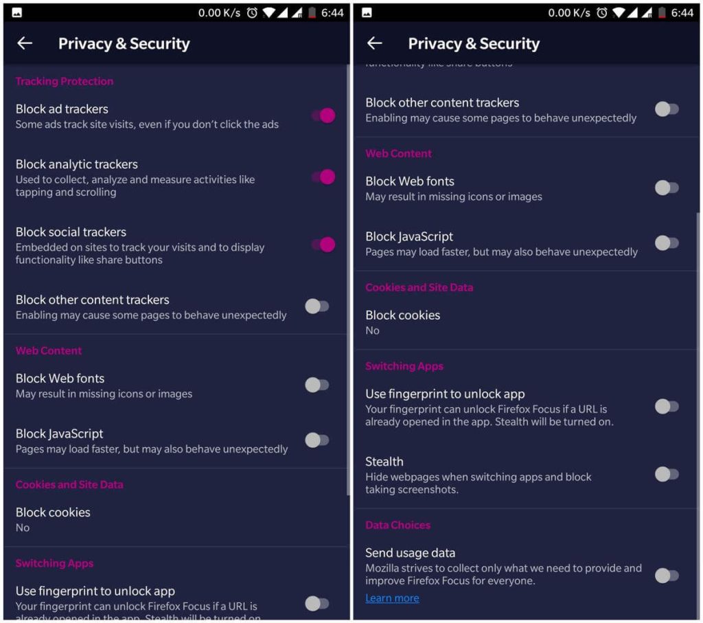 firefox focus ad blocker