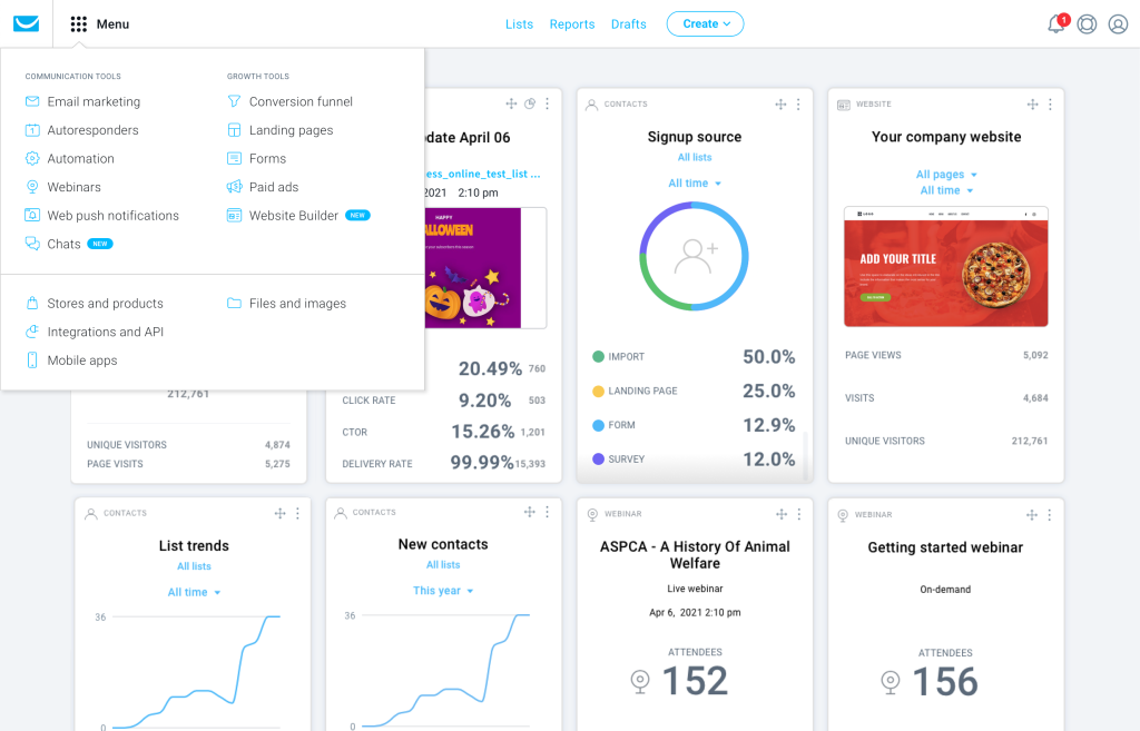 get response bulk email sender tool
